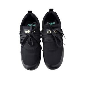 Snibbs Spacecloud Mens 9 Shoes Black Comfort Work Nurse Non Slip Sneakers